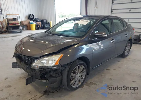 2014 Nissan Sentra Sl z USA, uszkodzony, nr VIN 3N1AB7AP4EY306833